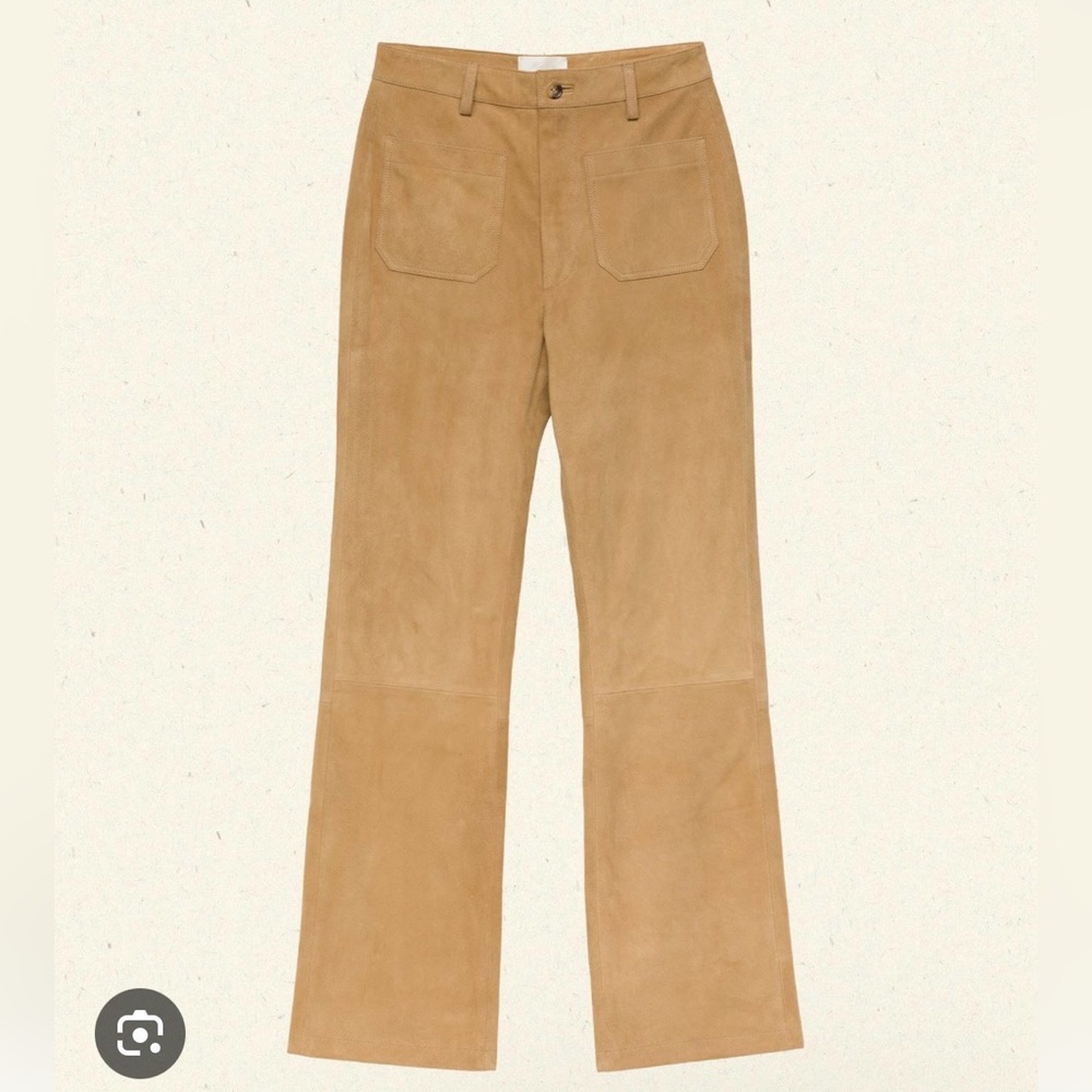 NWT Doen Leah Suede pant